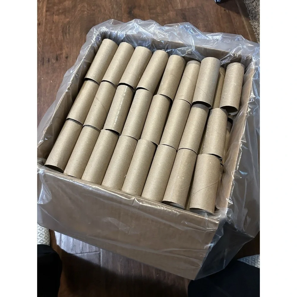 192 Empty Toilet Paper Rolls Arts Home School Crafts DIY Projects Cardboard